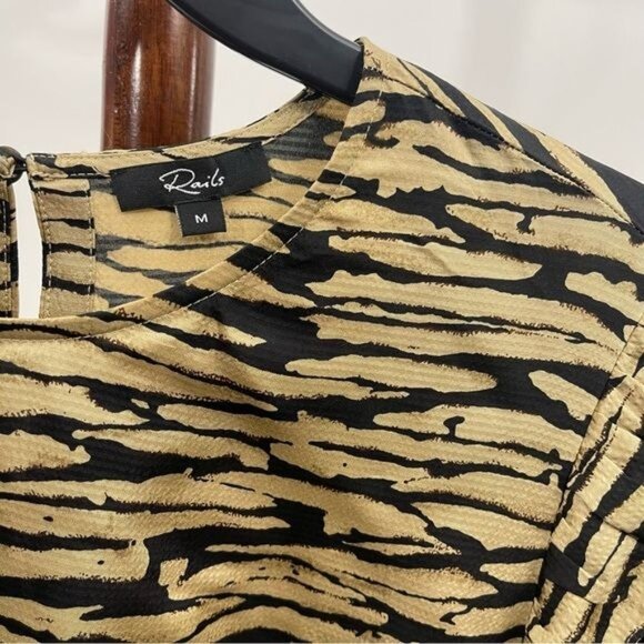 New Rails Ora‎ Abstract Print Mini-Dress in Canyon Size M - Picture 8 of 12